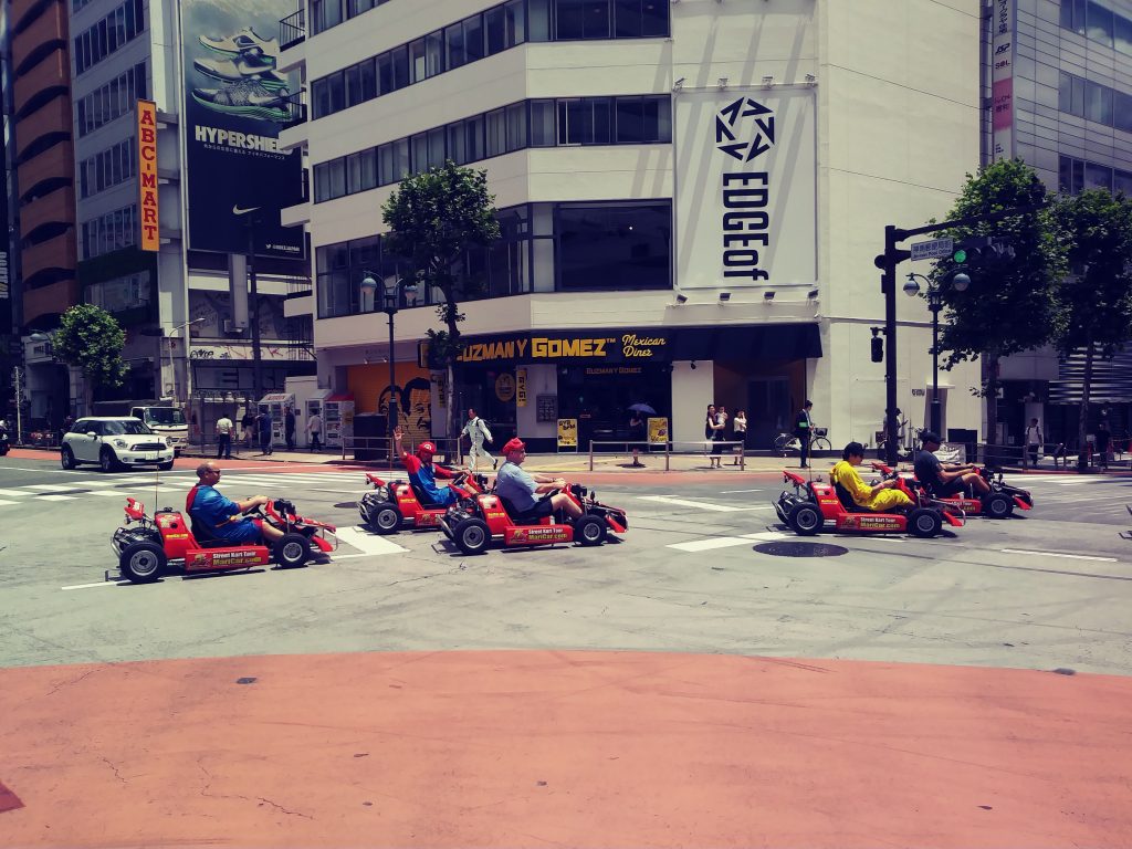 Gocarts in Tokyo